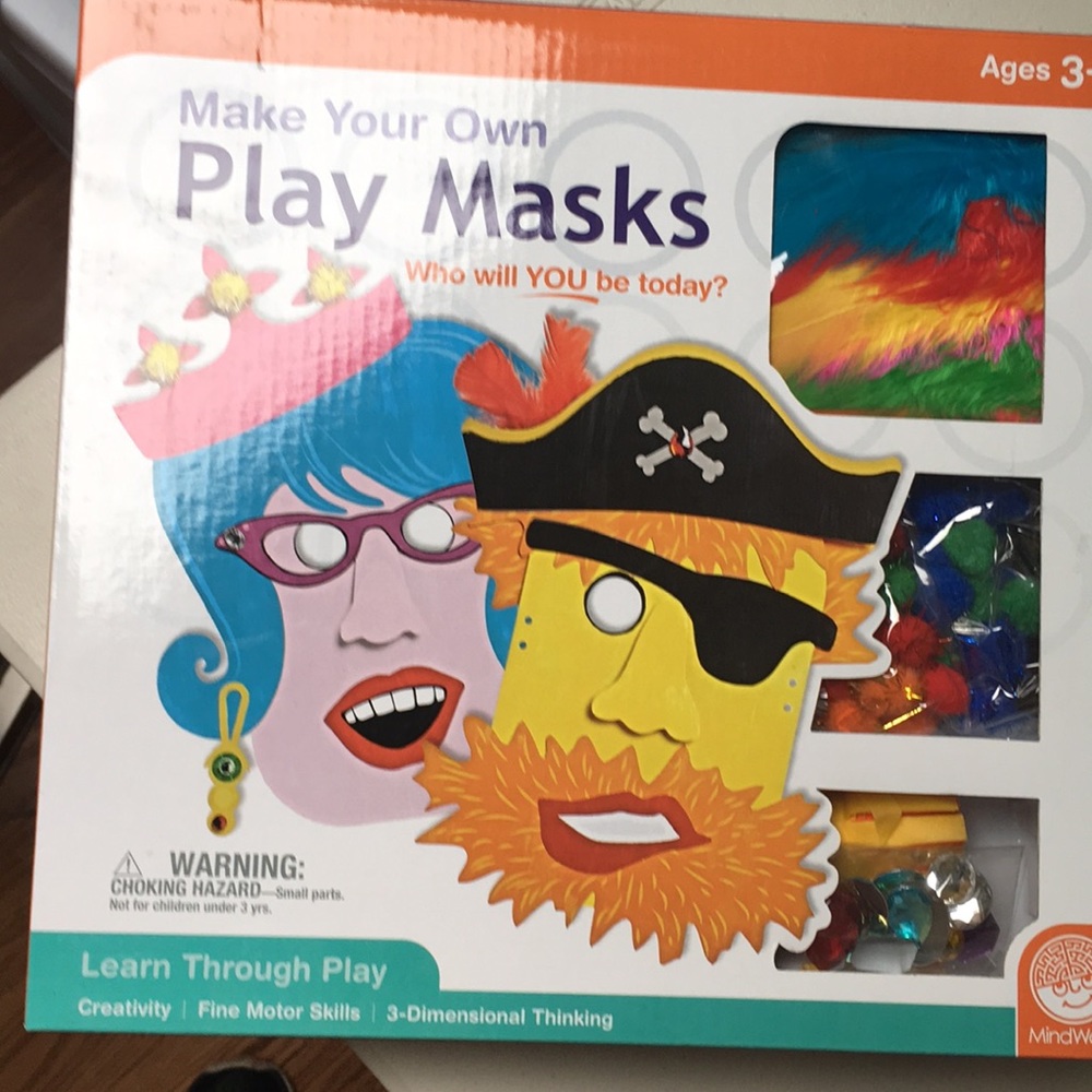Mind ware make your own play masks new